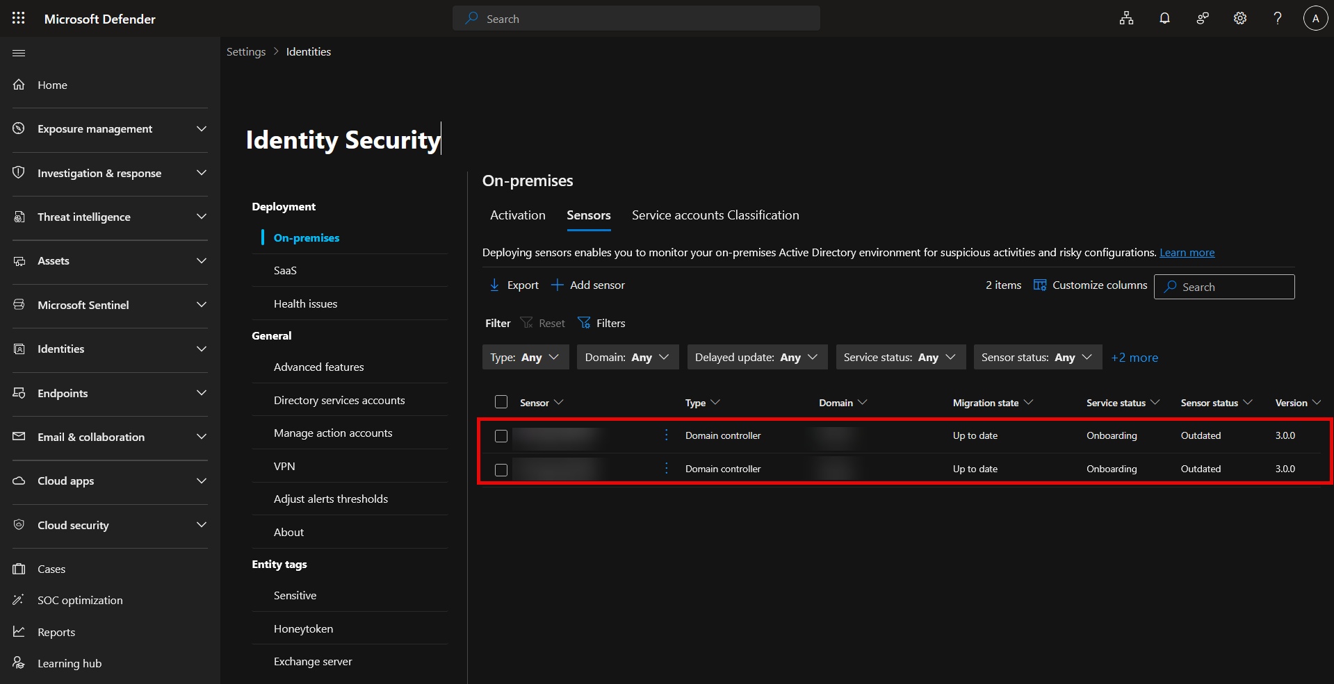 Microsoft Defender for Identity sensor guide (v3.x) - Modern Security