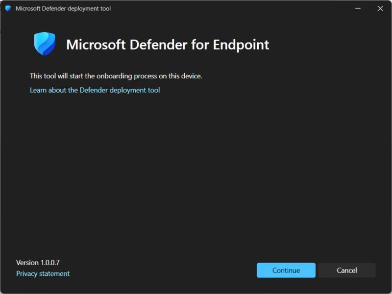 Defender Deployment Tool Defender for Endpoint MDE onboarding